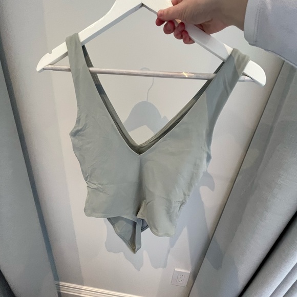 Babaton Grey or really light blue bodysuit - Picture 2 of 3